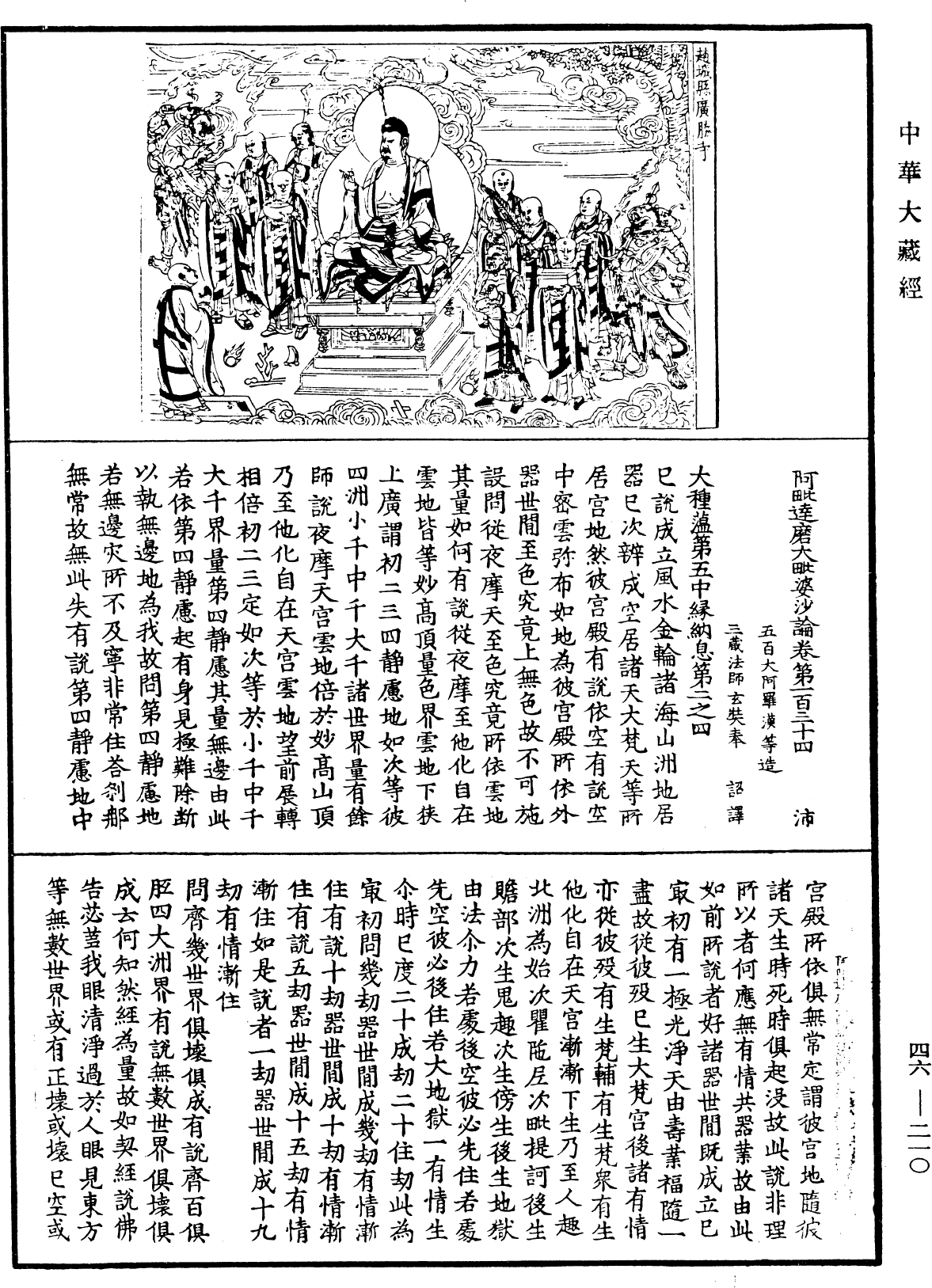 阿毗達磨大毗婆沙論《中華大藏經》_第46冊_第0210頁