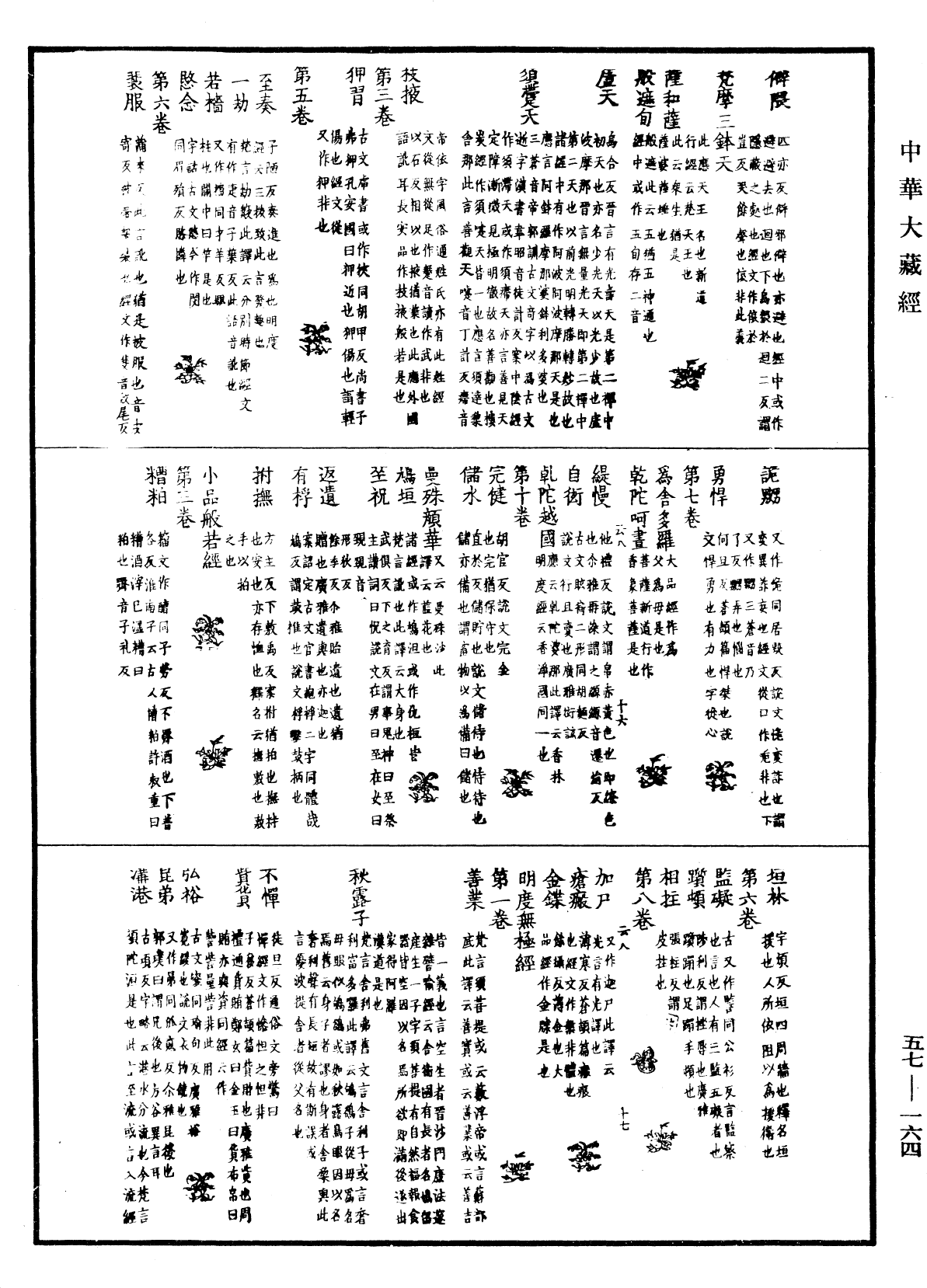 一切經音義《中華大藏經》_第57冊_第0164頁