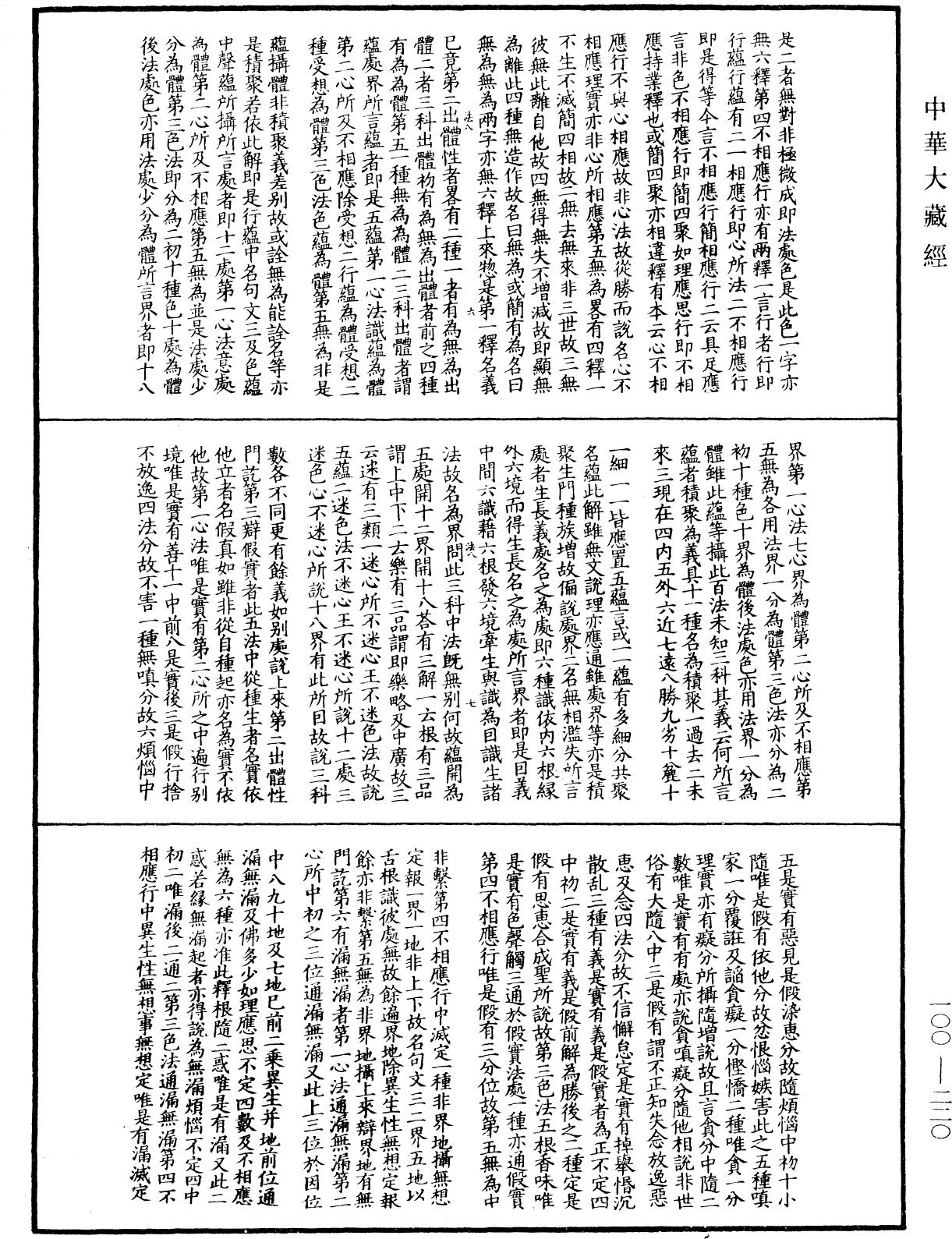 大乘百法明門論疏《中華大藏經》_第100冊_第220頁