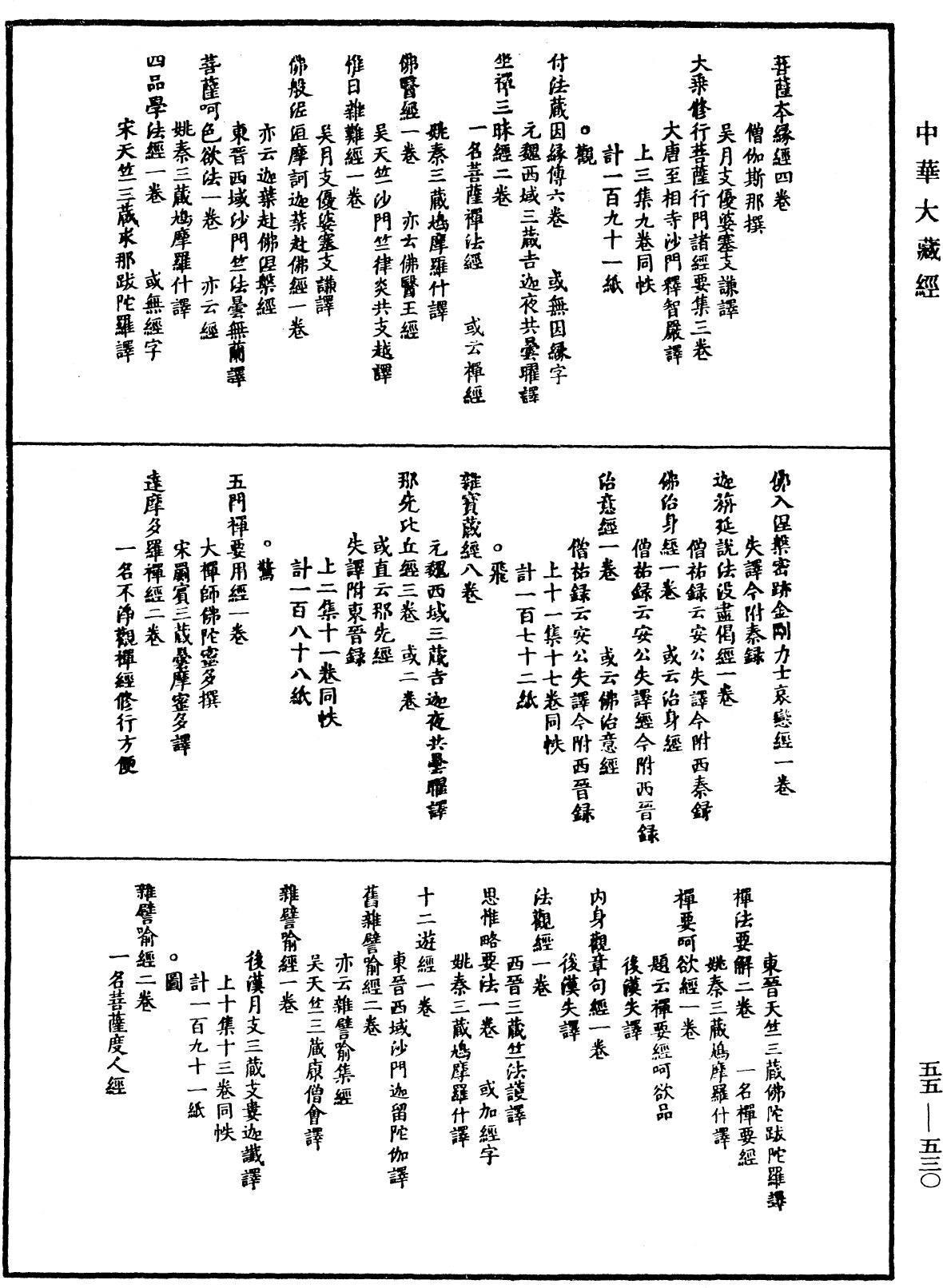 開元釋教錄略出《中華大藏經》_第55冊_第530頁