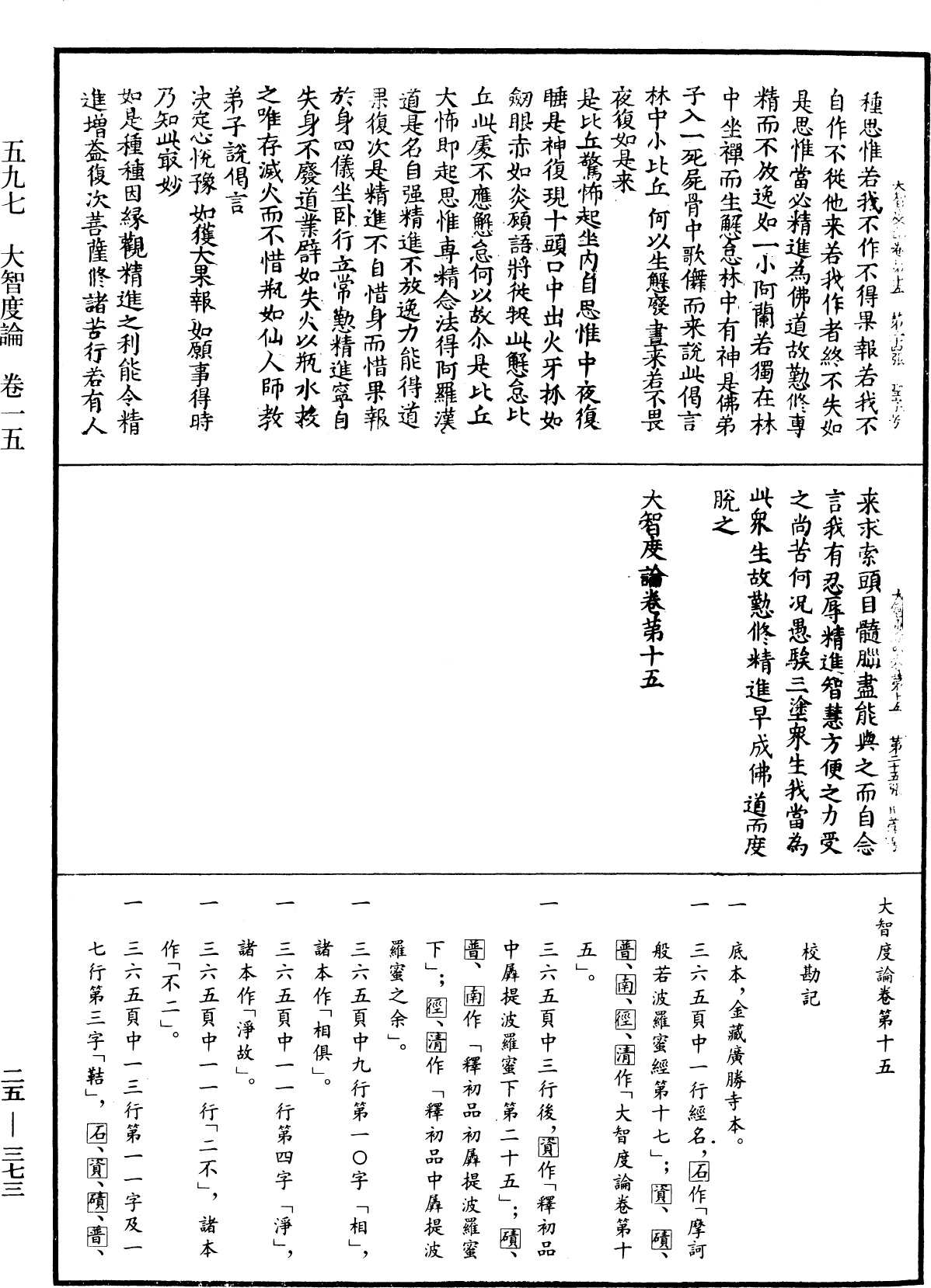 大智度論《中華大藏經》_第25冊_第373頁