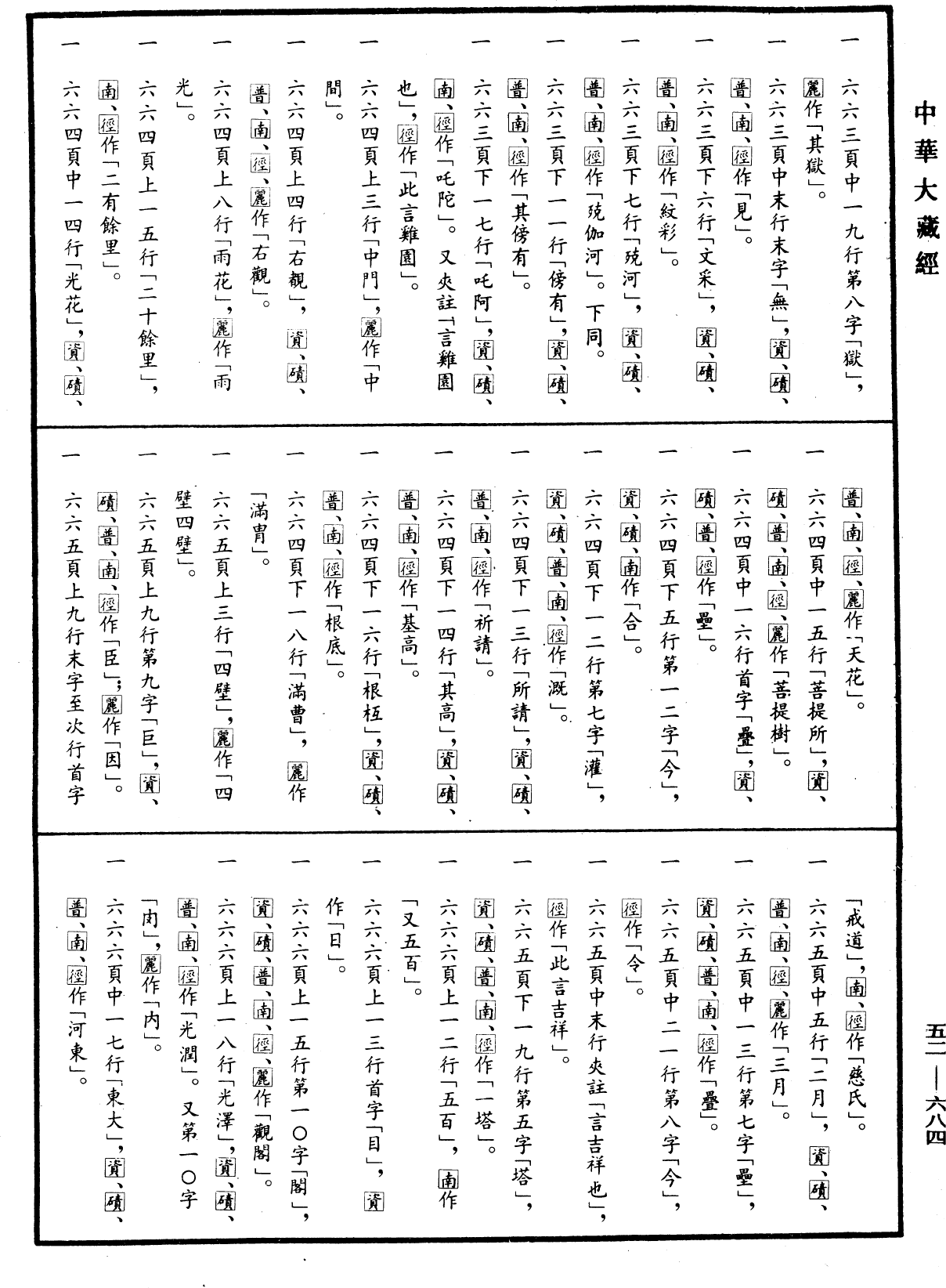 釋迦方志《中華大藏經》_第52冊_第684頁