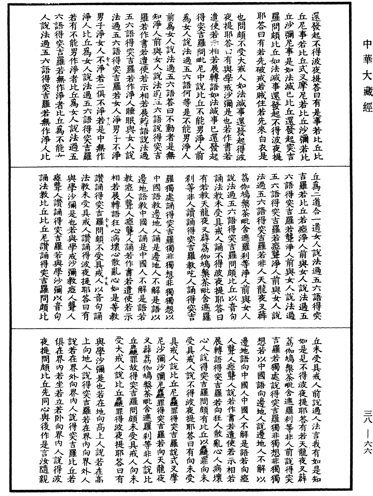 十誦律《中華大藏經》_第38冊_第066頁