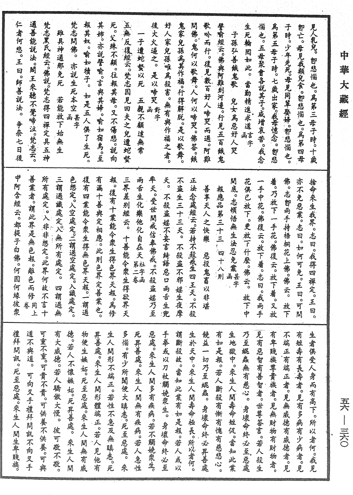 大藏一览集《中华大藏经》_第56册_第0360页