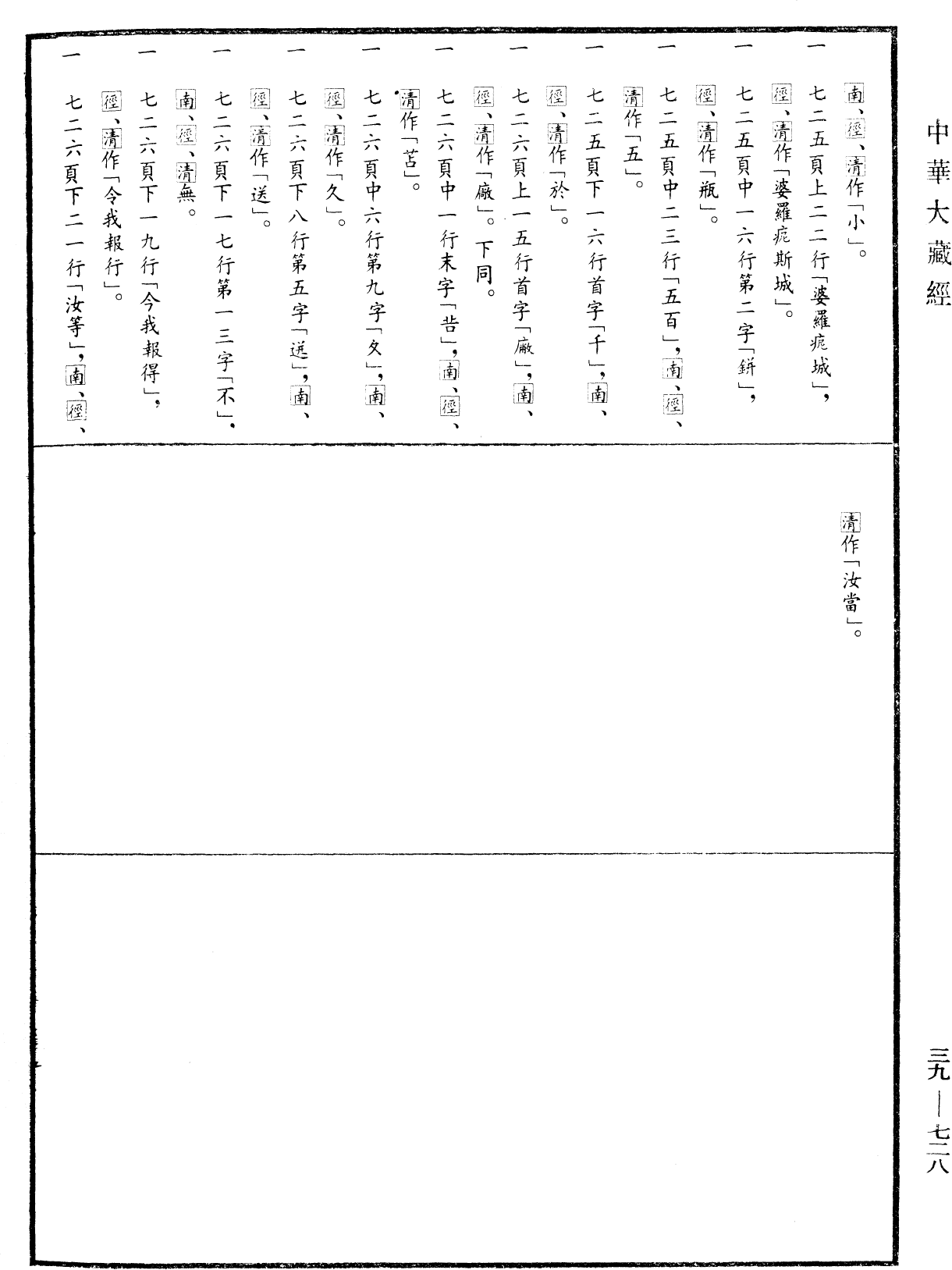 根本說一切有部毗奈耶破僧事《中華大藏經》_第39冊_第0728頁11